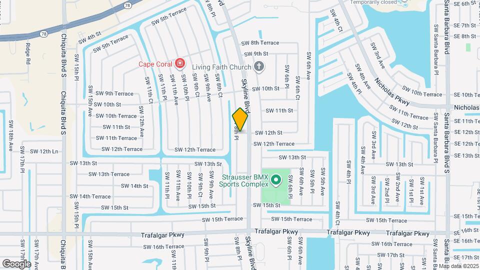 1201 SW 8th Pl Map and Location Details