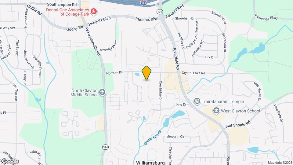 5443 Northcut Dr Mapa y Detalles de la Ubicación