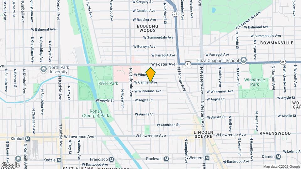 2657 W Carmen Ave Map and Location Details
