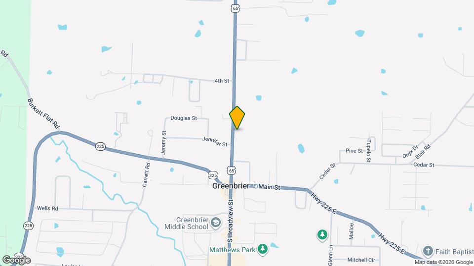 28 N Broadview St Map and Location Details