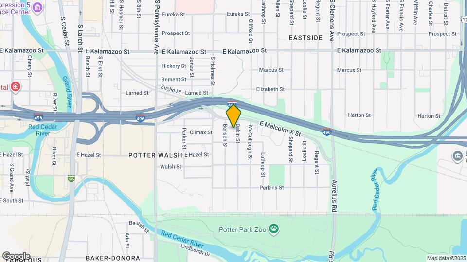 922 Dakin St, Unit 1 Map and Location Details