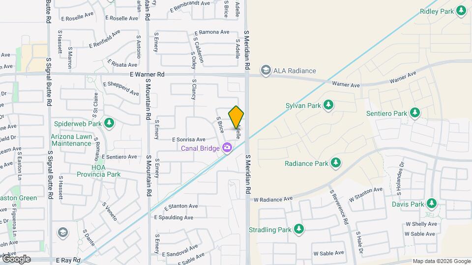 11547 E Sylvan Ave Mapa y Detalles de la Ubicación