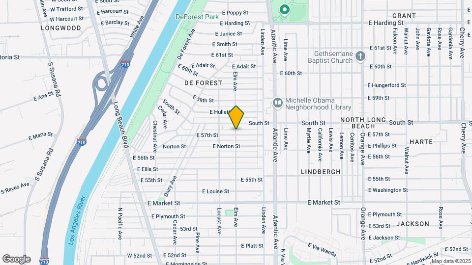 5668 Elm Ave Map and Location Details