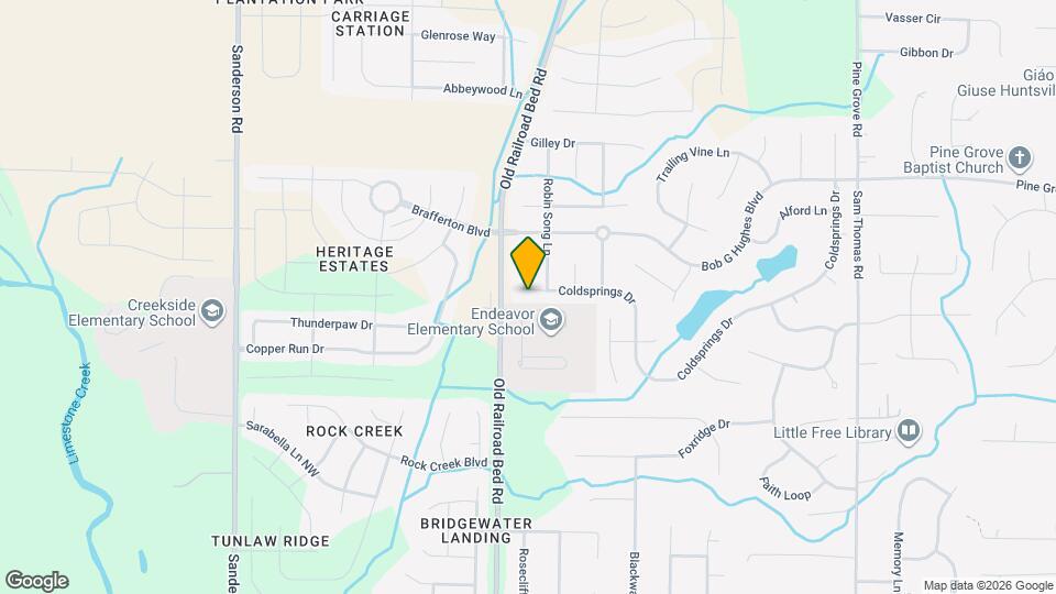 113 Coldsprings Dr Map and Location Details