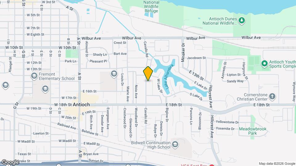 1609 Cavallo Rd Map and Location Details