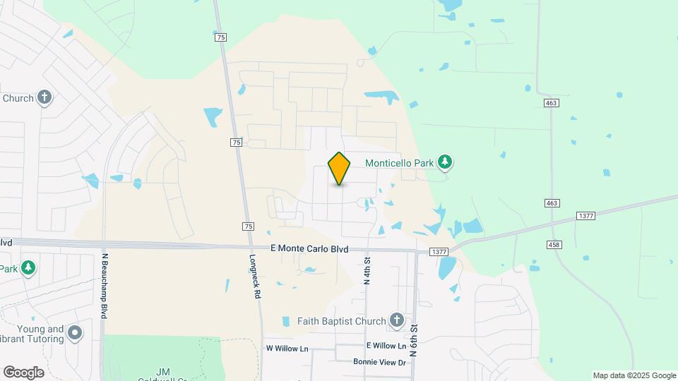 1904 Washington St Map and Location Details