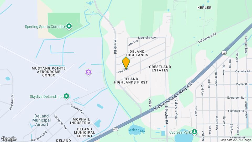 1608 Pine Ave Map and Location Details