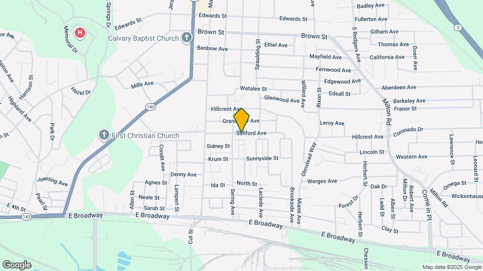 2709 Sanford Ave Map and Location Details