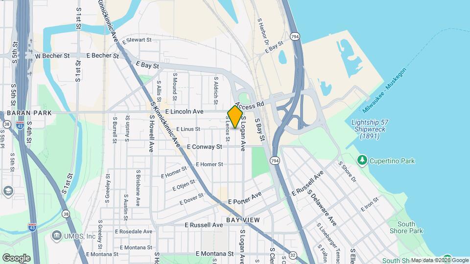 2350 S Lenox St, Unit 2352 S Lenox St Map and Location Details