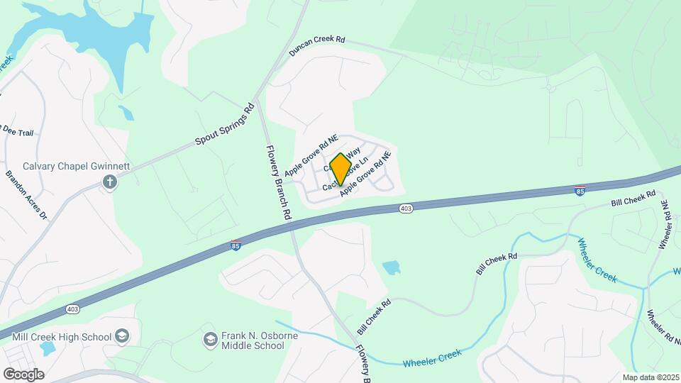 5821 Apple Grove Rd NE Mapa y Detalles de la Ubicación