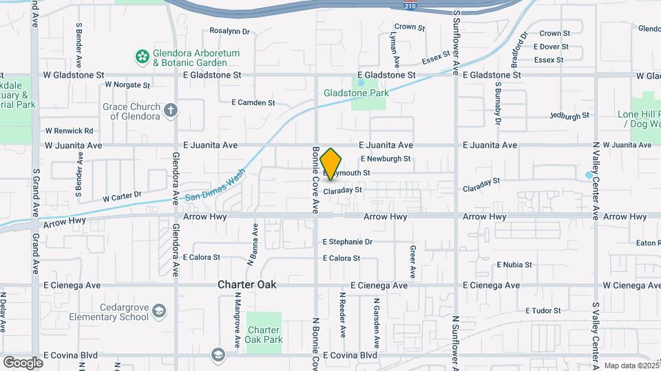 515 Claraday St Mapa y Detalles de la Ubicación