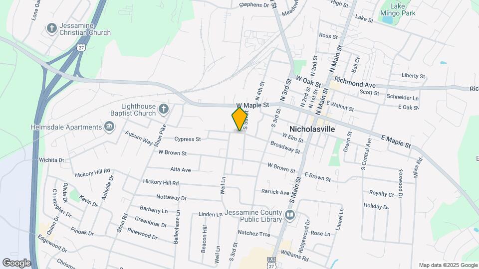 400 Broadway St Map and Location Details