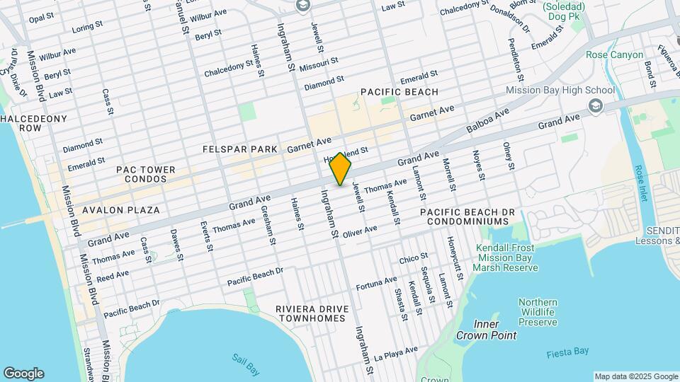 1636 Thomas Ave Mapa y Detalles de la Ubicación