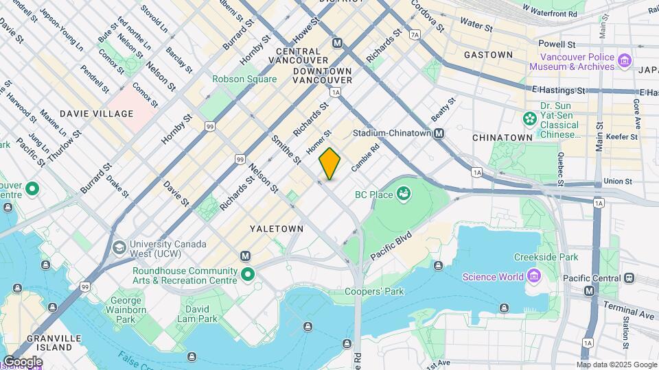 The Smithe Map and Location Details