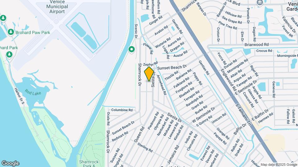 2861 Sunset Beach Dr Map and Location Details