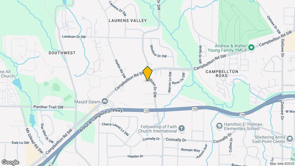 1977 Dodson Dr SW Map and Location Details