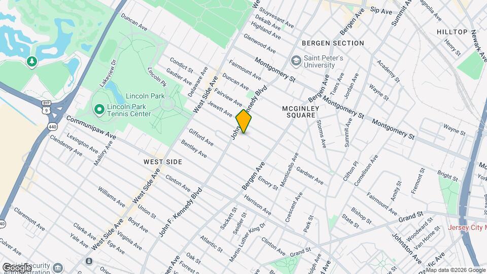 53 Kensington Ave, Unit 2 Map and Location Details