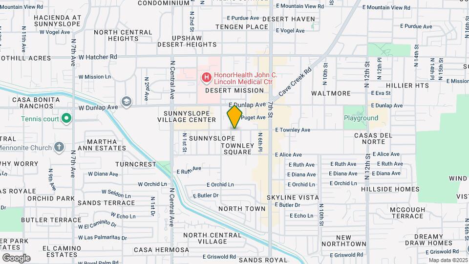 8845 N 4th St Map and Location Details