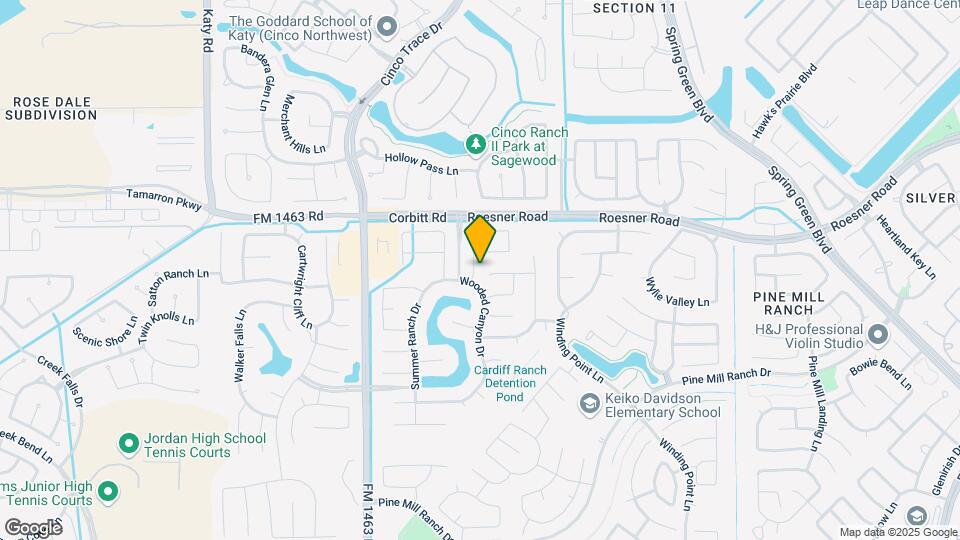 3439 Stone Springs Dr Map and Location Details