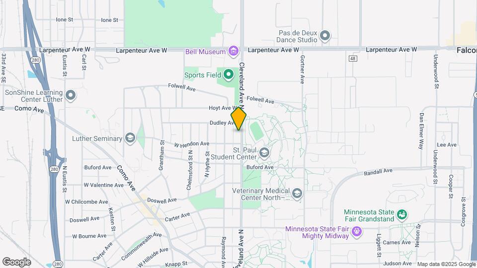 1499 Cleveland Ave N-Unit -#1 Map and Location Details