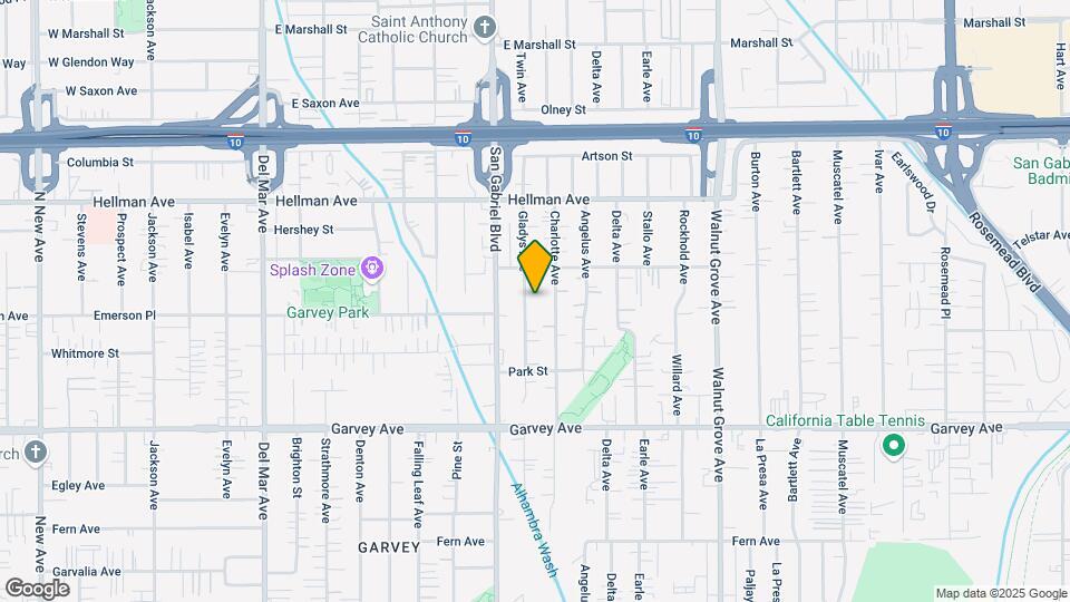 3212 Gladys Ave Map and Location Details
