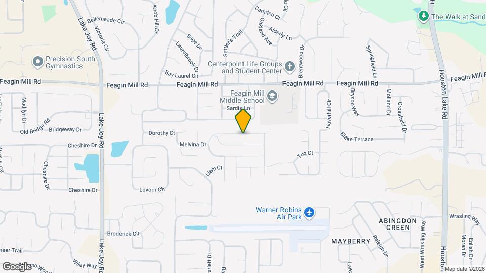 218 N Charity Ln Map and Location Details