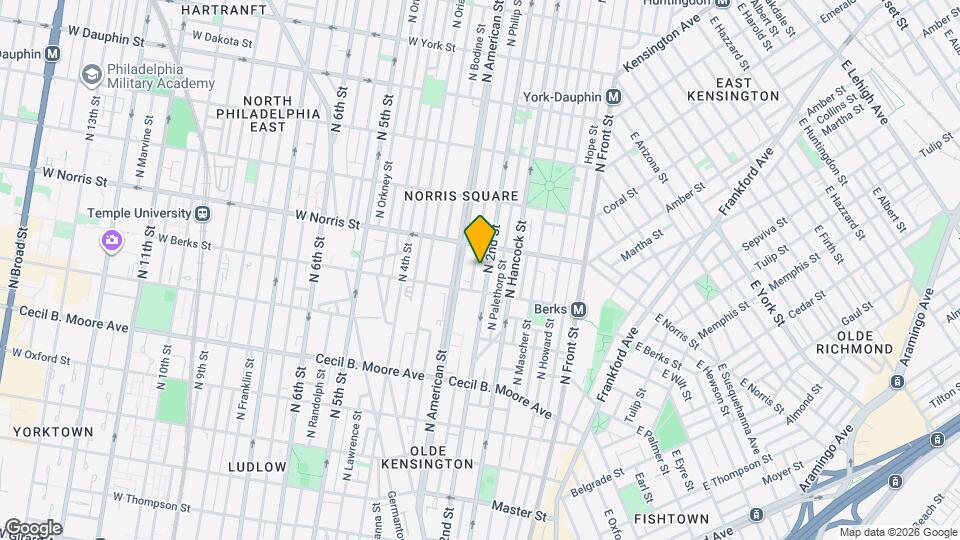 1930 N 2nd St Map and Location Details