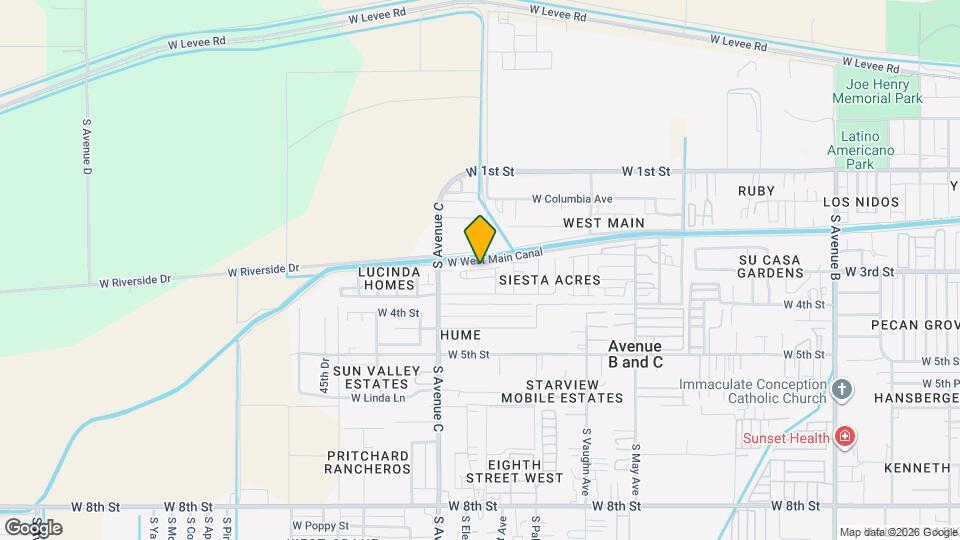 3686 W 3rd Pl Map and Location Details