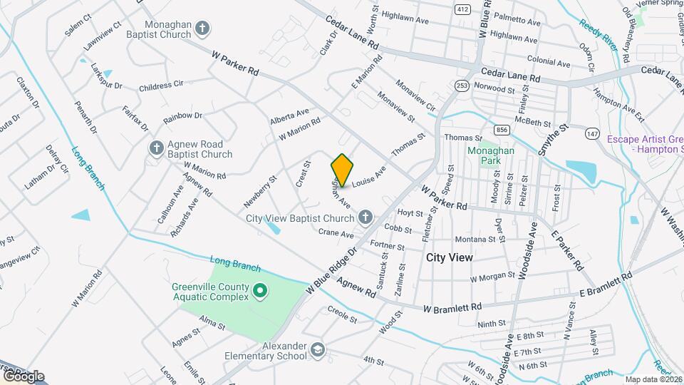 25 Louise Ave Map and Location Details