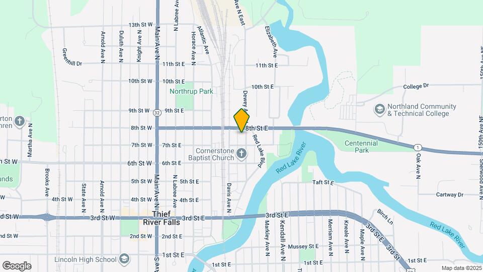 715 Dewey Ave N Map and Location Details