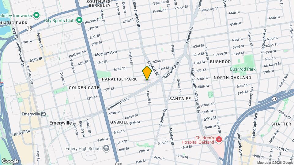 952 60th St Mapa y Detalles de la Ubicación