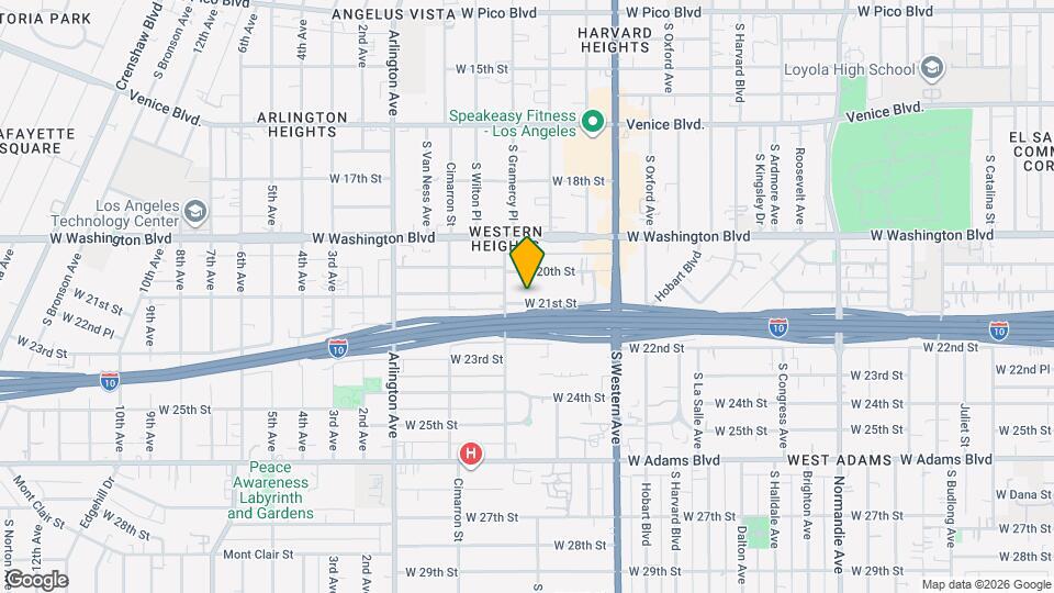 2215 W 21st St Map and Location Details