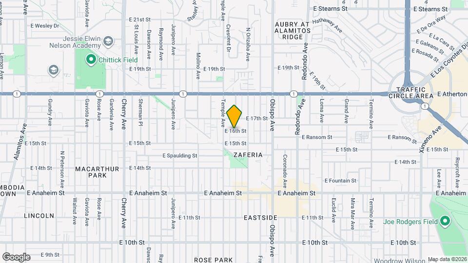 2834 E 16th St Map and Location Details