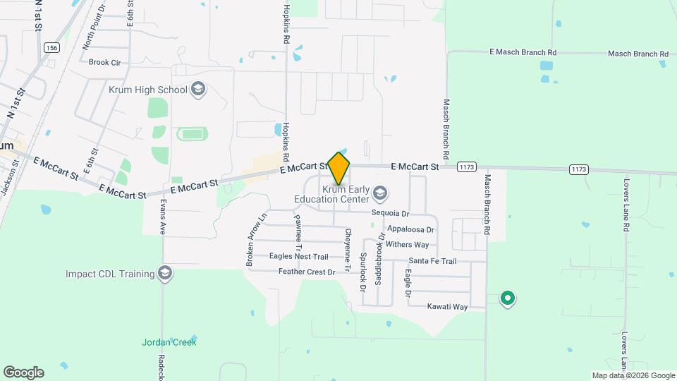 110 Comanche Trail Map and Location Details