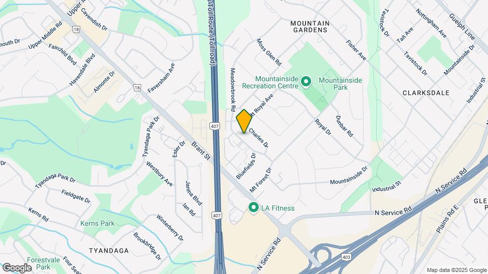 2086 Meadowbrook Rd Map and Location Details