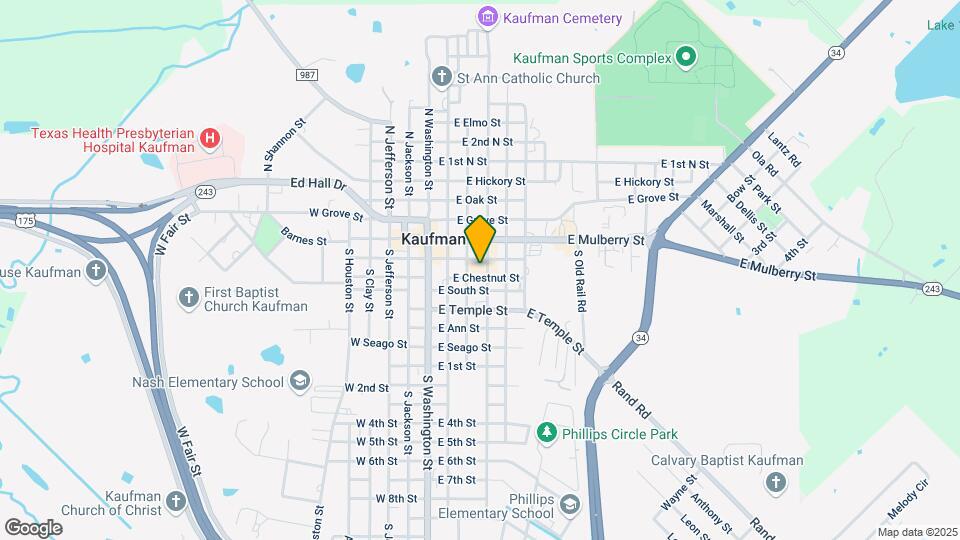208 S Dallas St Map and Location Details