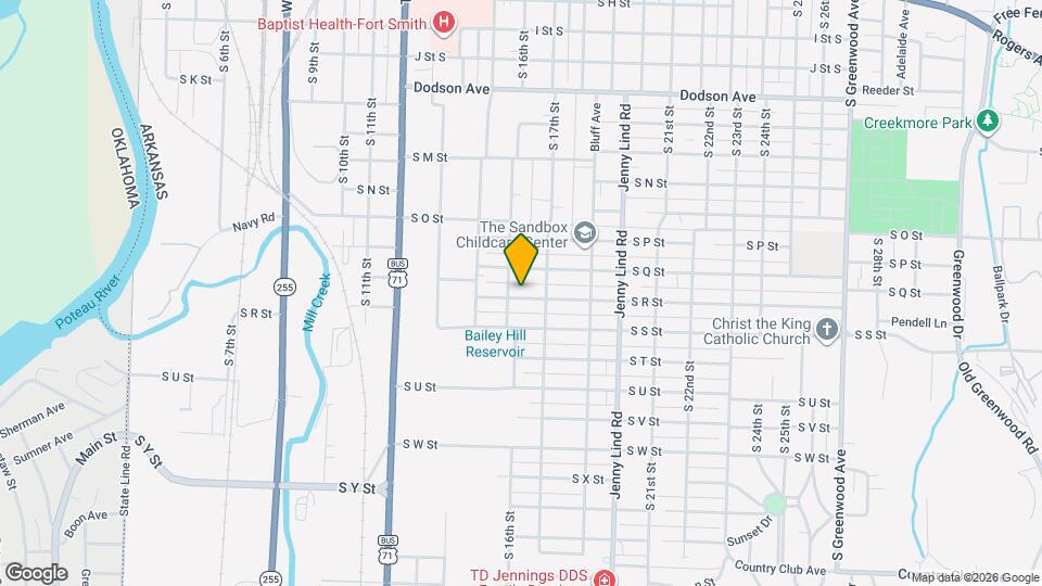1609 S R St Map and Location Details