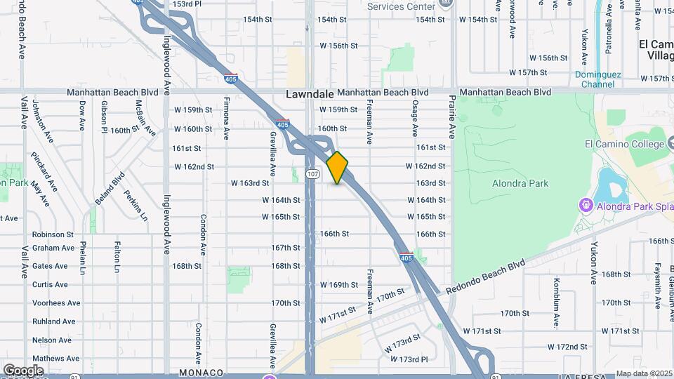 4316 W 163rd St Map and Location Details