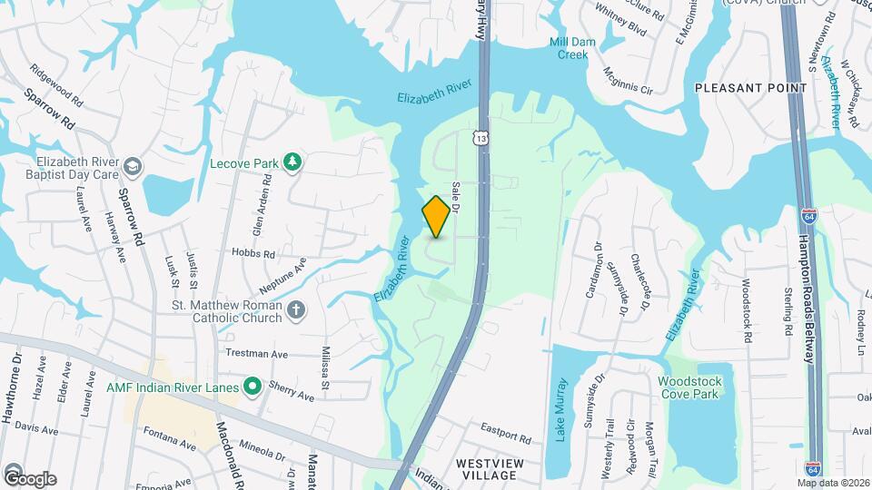 3432 S Crestline Dr Map and Location Details