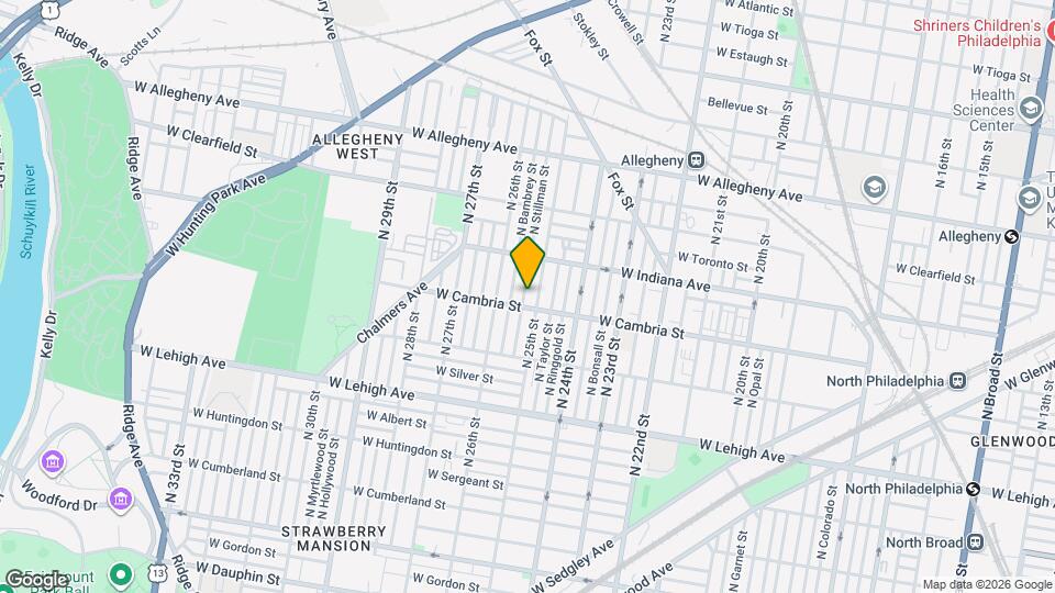 2915 N Stillman St Mapa y Detalles de la Ubicación