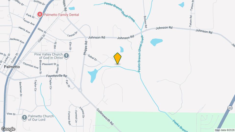 240 Greensprings Dr Mapa y Detalles de la Ubicación