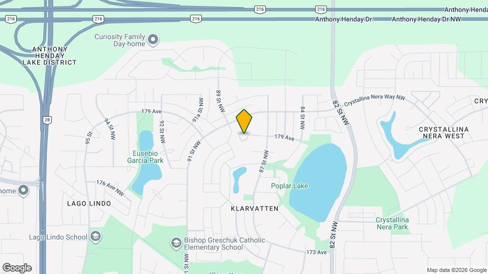 8716 179 Av NW Map and Location Details