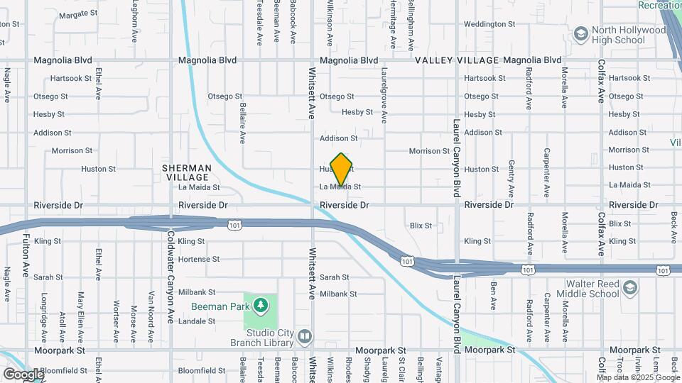 12406 La Maida St Mapa y Detalles de la Ubicación