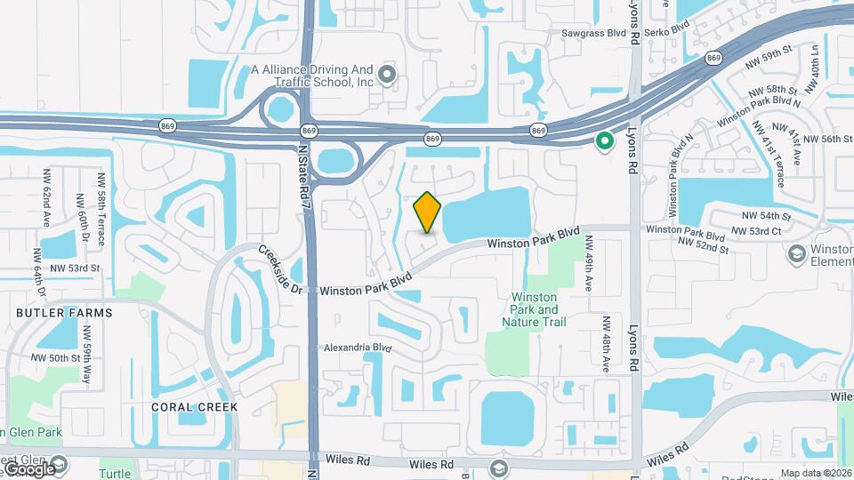 5222 NW 53rd Cir Map and Location Details