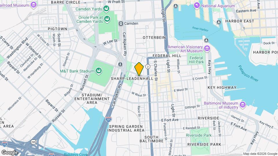 1004 Creek Alley Map and Location Details