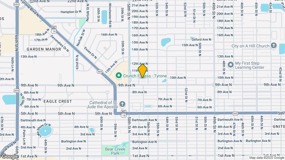 5640 10th Ave N Map and Location Details