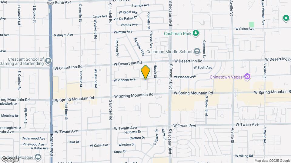 5121 W Pioneer Ave Map and Location Details