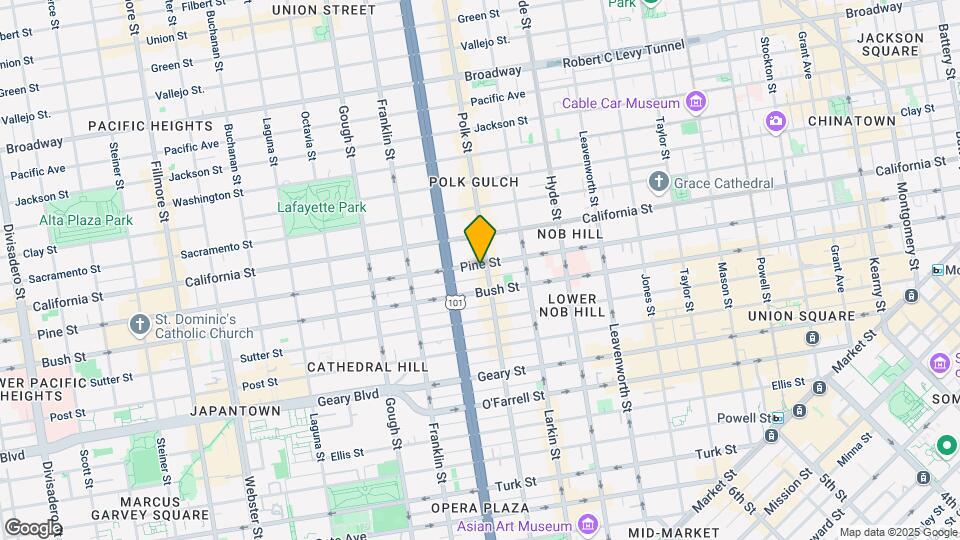 1515 Pine St Mapa y Detalles de la Ubicación