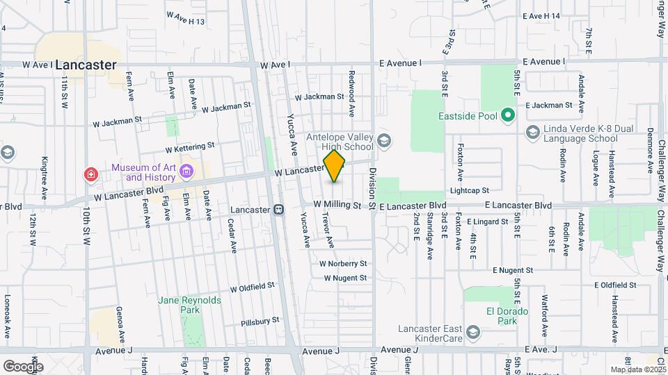 44820 Spearman Ave Map and Location Details