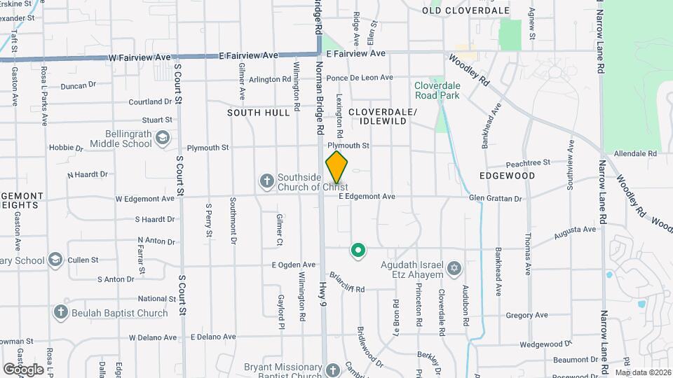 3386 Lexington Rd Map and Location Details